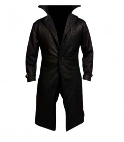 X Men 2 Alan Cumming (Kurt Wagner) Black Leather Coat